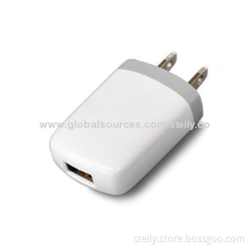 Wholesale Home/Travel Charger for iPod, with 5V/1A Output, EU, US Standard, CE and RoHS Certified